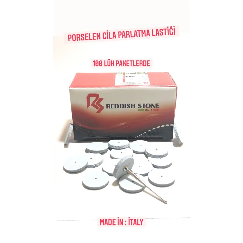 Reddish Stone Porselen Cila Parlatma Lastiği 100'lük Paketlerde