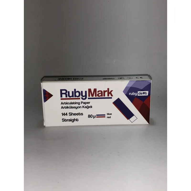 Ruby Artikilasyon Kağidi Düz 144 Adet Paketlerde