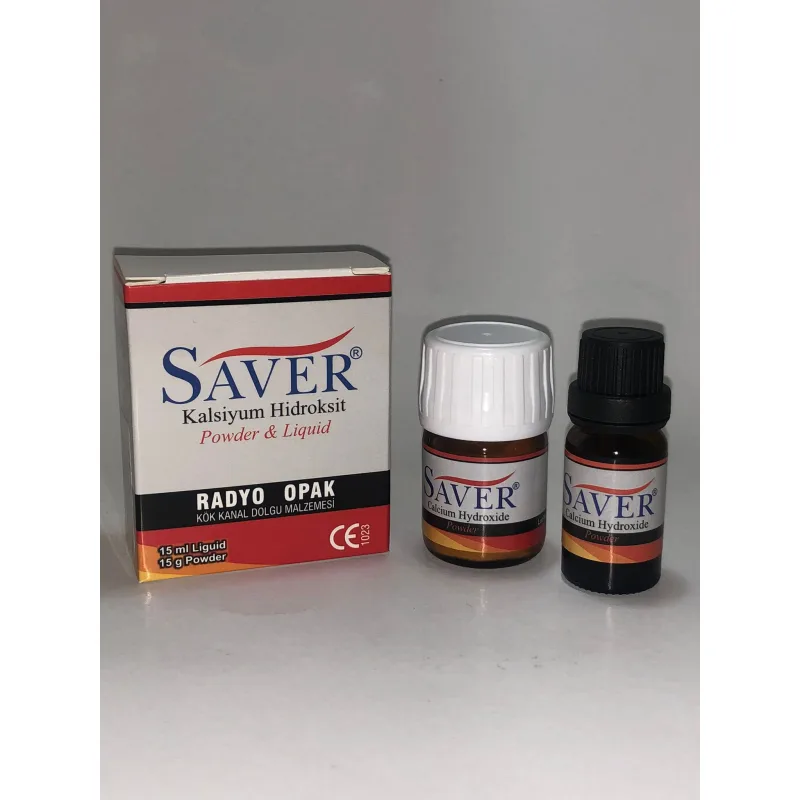 Saver Kalsin / Kalsiyum Hidroksit Toz + Likit Kök Kanalin Tedavisi