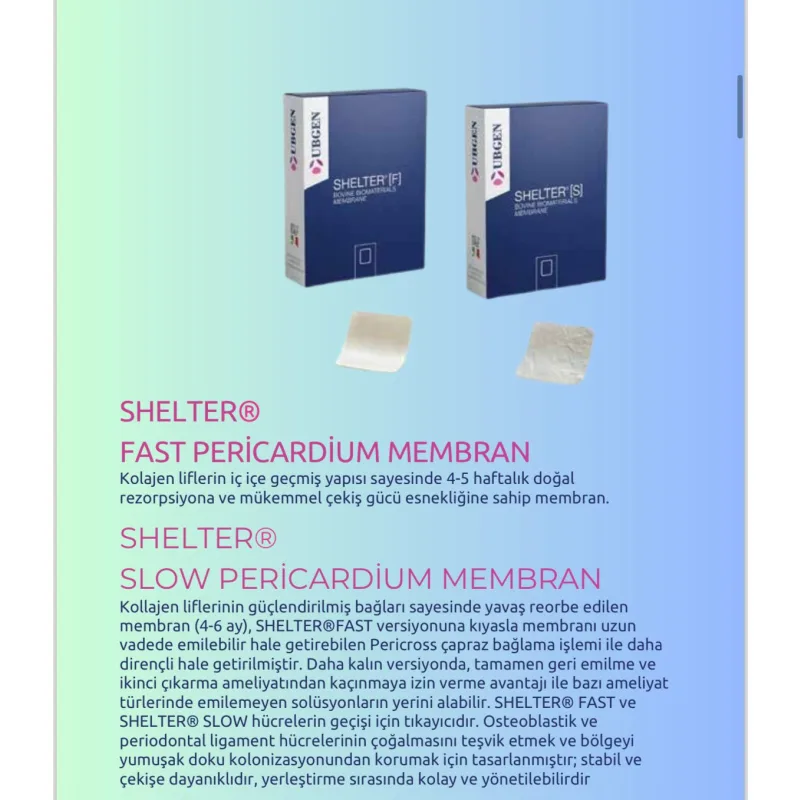 Shelter Fast Pericardium Membran