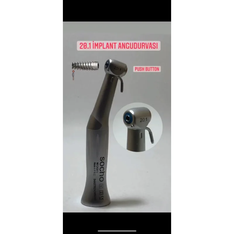 Socho Cerrahi İmplant Anguldurvasi Push Button 20.1