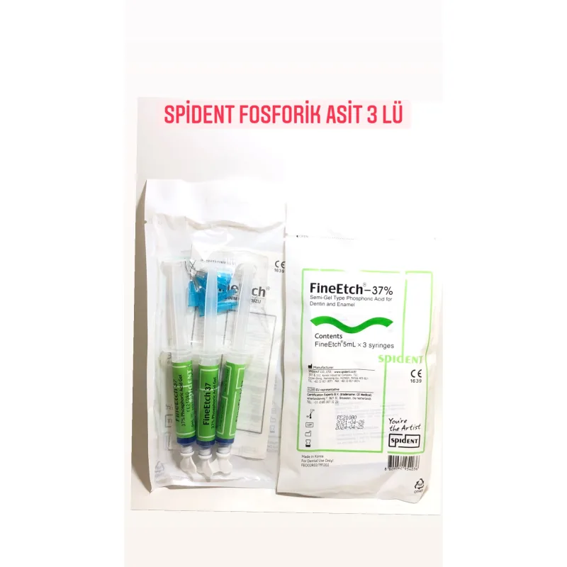 Spident Fosforik Asit 3'lü