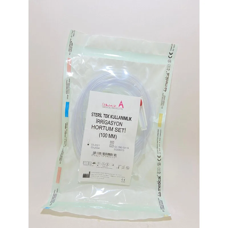 Steril Tek Kullanimlik İrrigasyon Hortum Seti 100mm