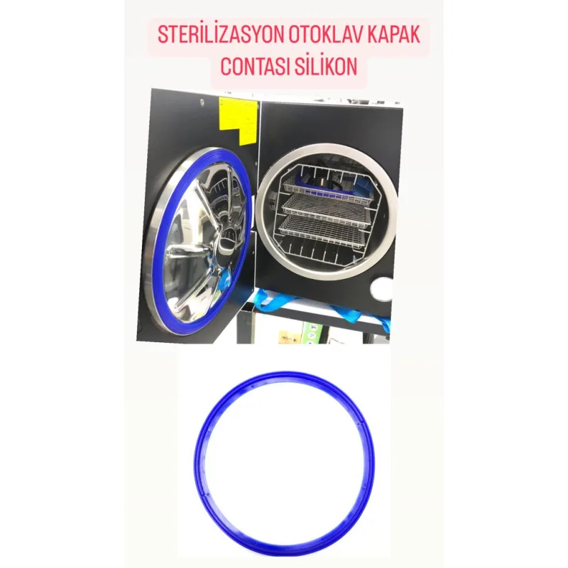 Sterilizasyon Otoklav Kapak Contasi Silikon