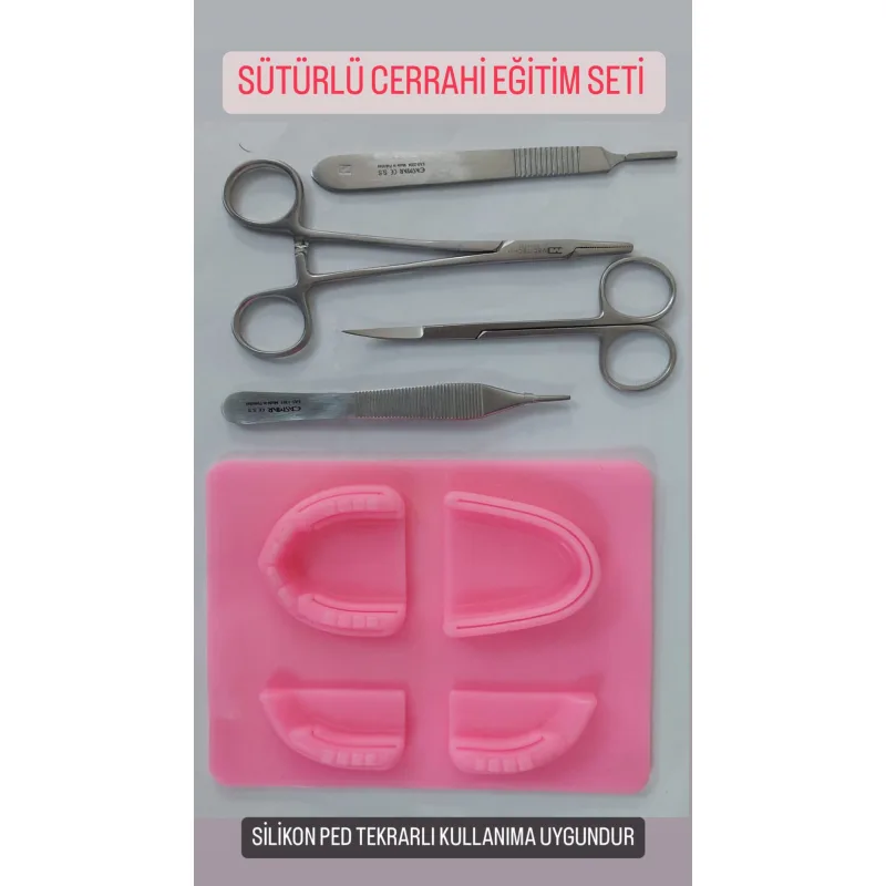 Sütürlü Cerrahi Diş ve Çene Doku Eğitim Seti