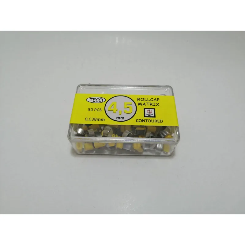 Tecci 50'lik Otomatrix Bandi (rollcap Matrix) Sari 4.5mm
