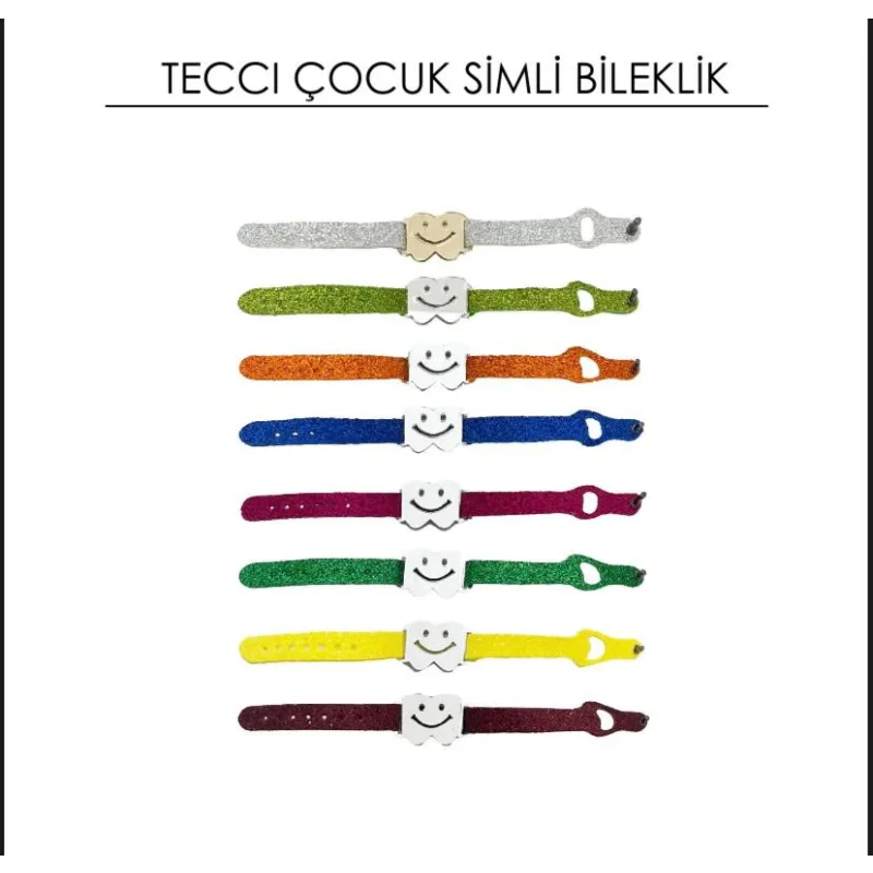 Tecci Çocuk Simli Bileklik