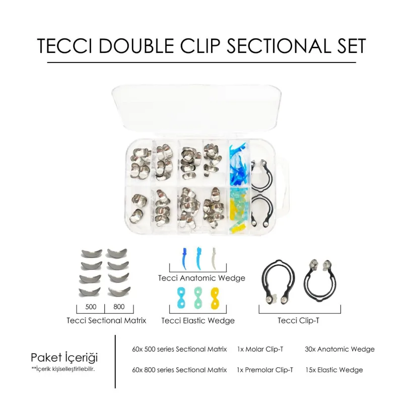 Tecci Double Clip Sectional Set - 1 -