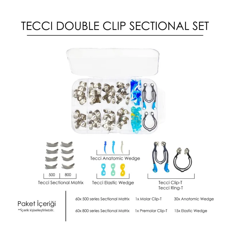 Tecci Double Clip Sectional Set - 2 -