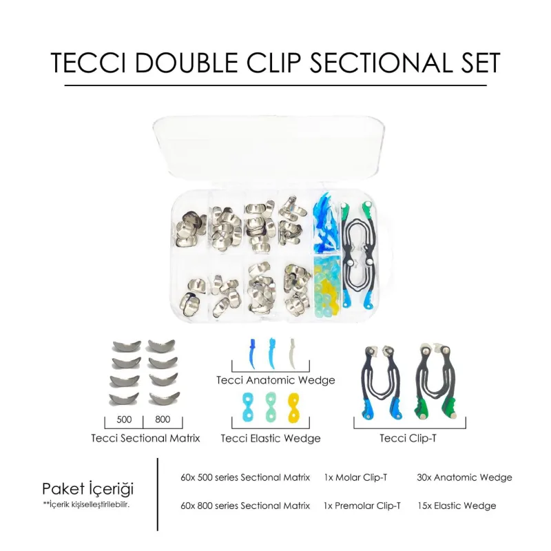 Tecci Double Clip Sectional Set - 3 -