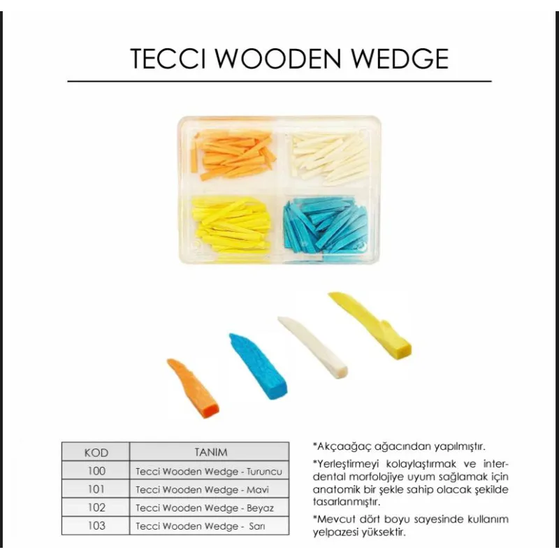 Tecci Wooden Wedge