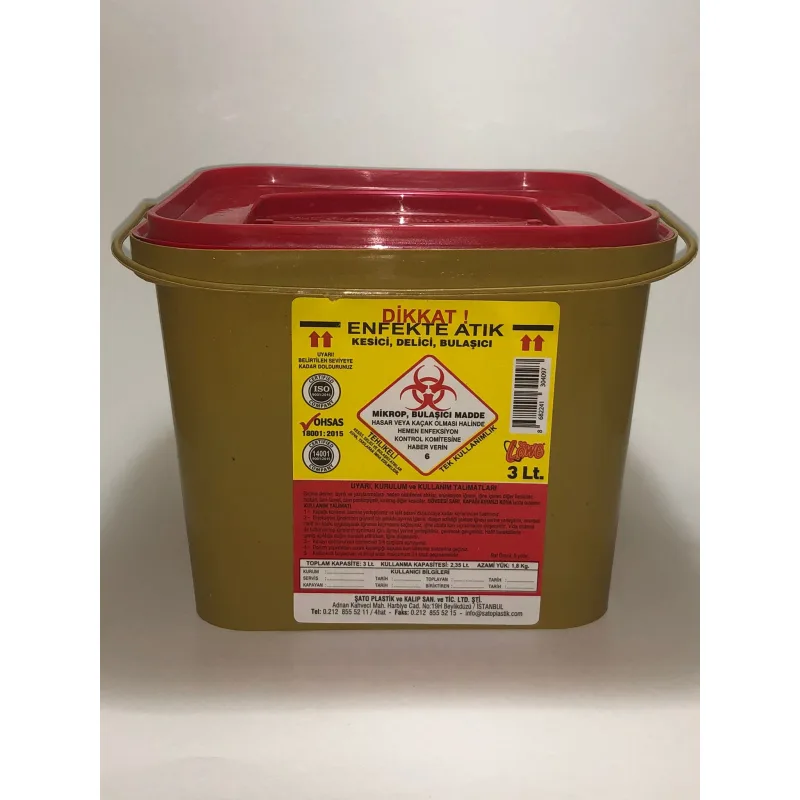 Tibbi Atik Kovasi 3 Litre