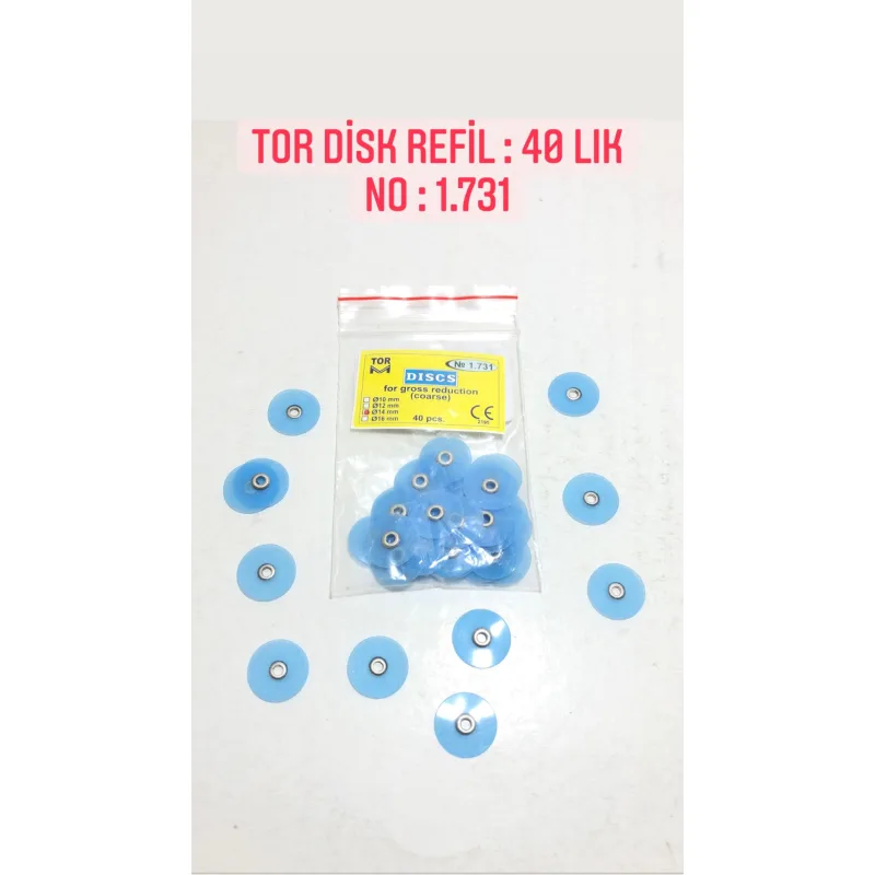 Tor Disk Refil: 40'lik - No: 1.731