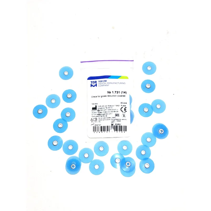 Tor Vm Kompozit Aşindirma ve Parlatma Cila Disk Seti Refil 40 Lik No : 1.731 (14) Coarse