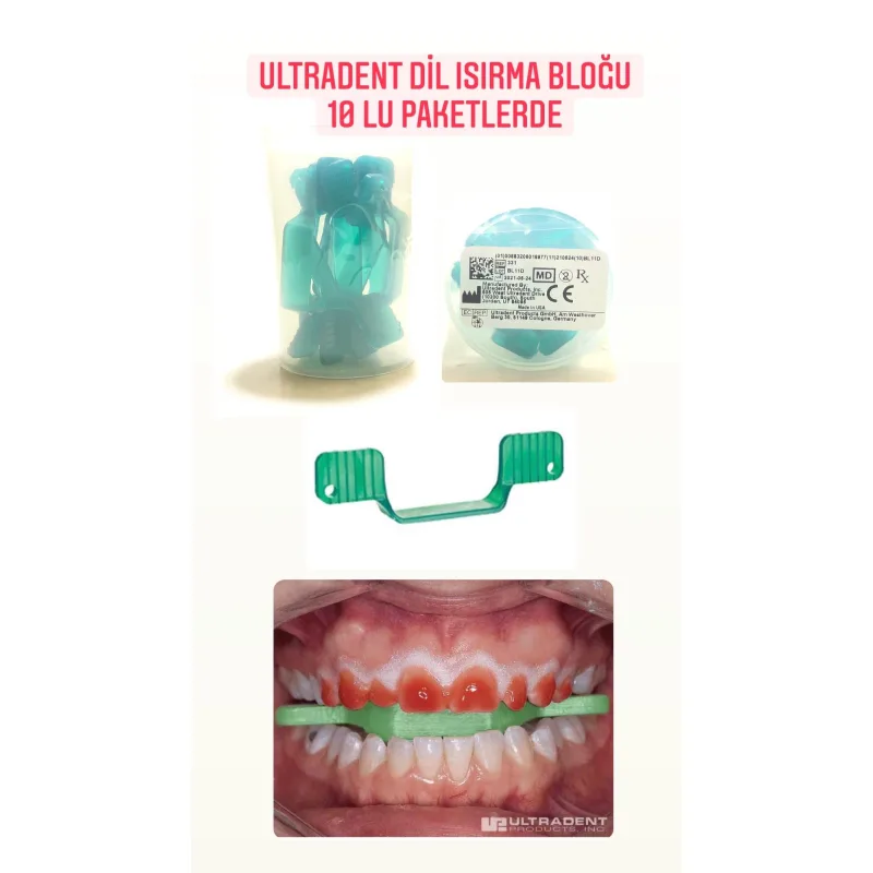 Ultradent Dil İsirma Bloğu 10'lu Paketlerde
