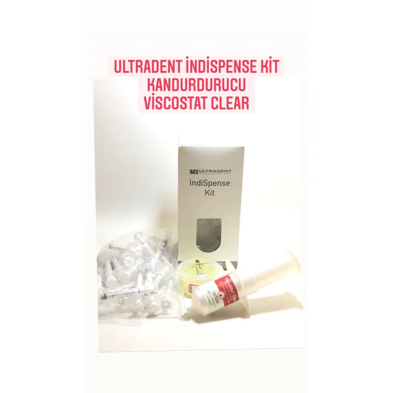 Ultradent İndispense Kit Kan Durdurucu Viscostat Clear