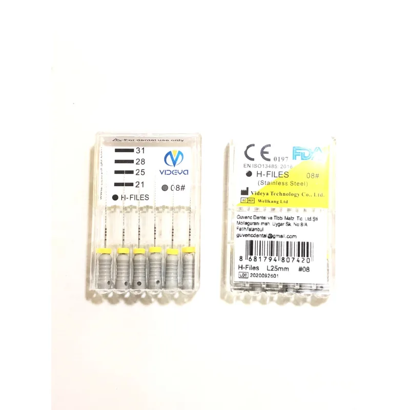 Videya H-files Kanal Eğesi No : 8