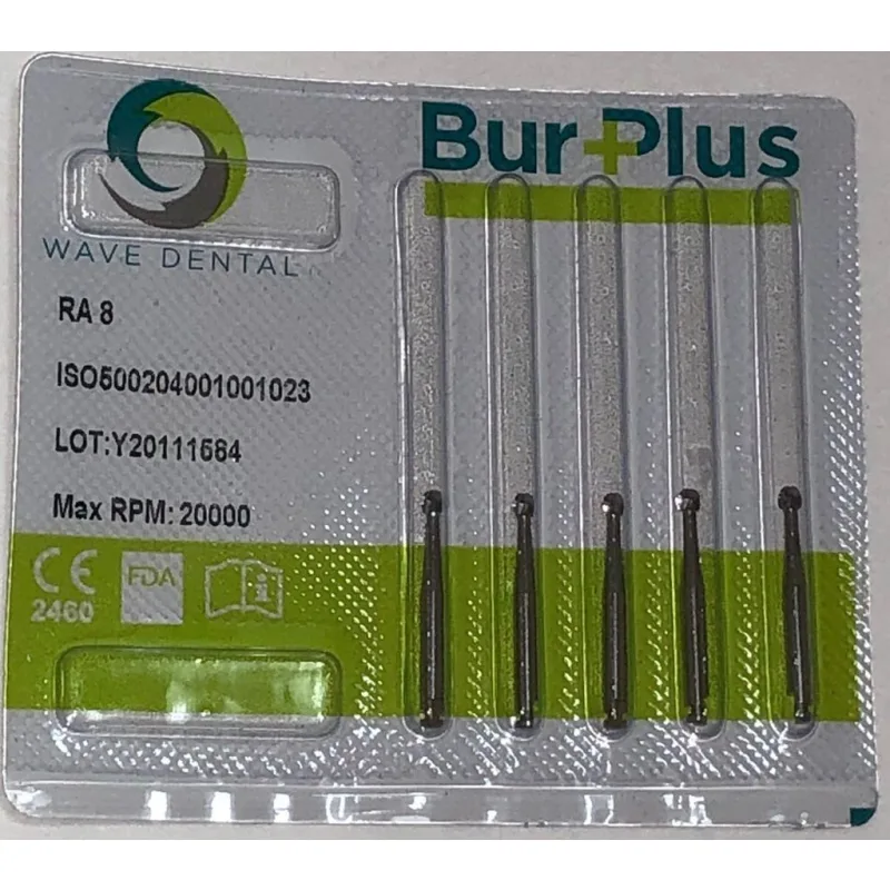 Wawe Dental Tungusten Carbit Frez Anguldruva İçin Ront 5' Li Paket Ra : 8