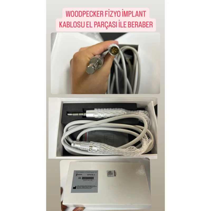 Woodpecker ve Dte İmplant - X Motor El Parçasi Kablosu İşikli veya İşiksiz Model