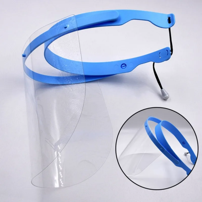 Yüz Koruyucu Maske 5 Yedekli Koruyucu Şeffaf Kalkan