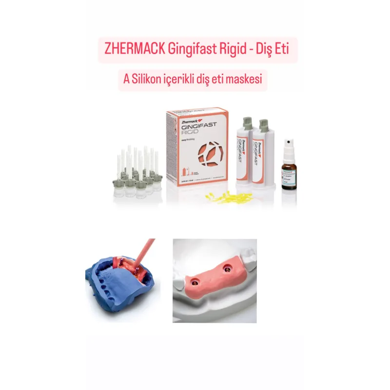 Zhermack Gingifast Rigid - Diş Eti A Silikon İçerikli Diş Eti Maskesi
