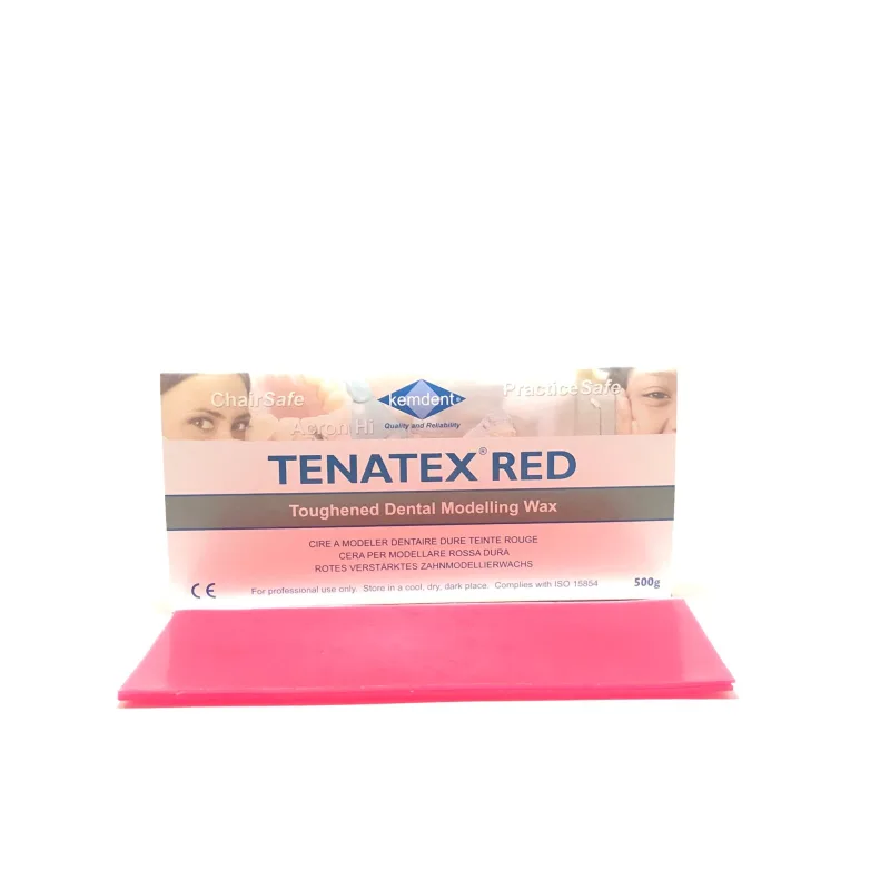 Kemdent Tenatex Red - Kırmızı Mum