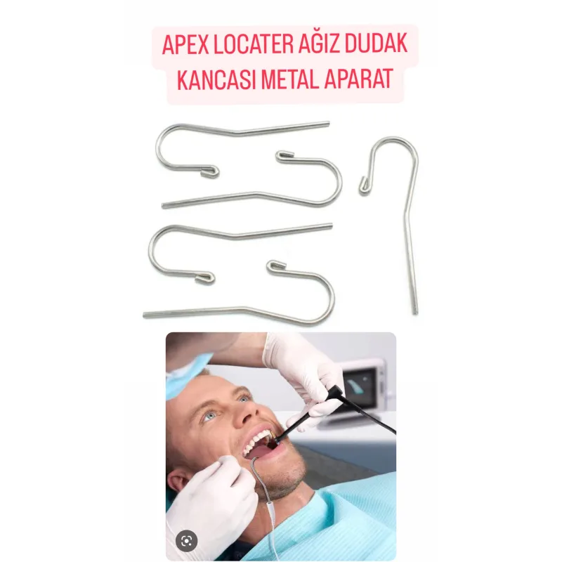 Apex Locater Ağız Dudak Kancası Metal Aparat