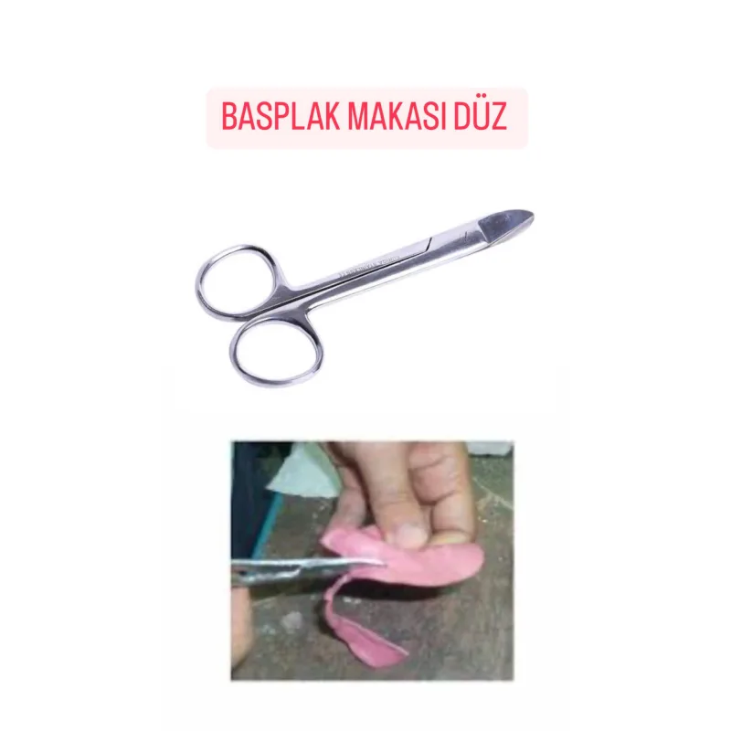 Basplak Makası Düz