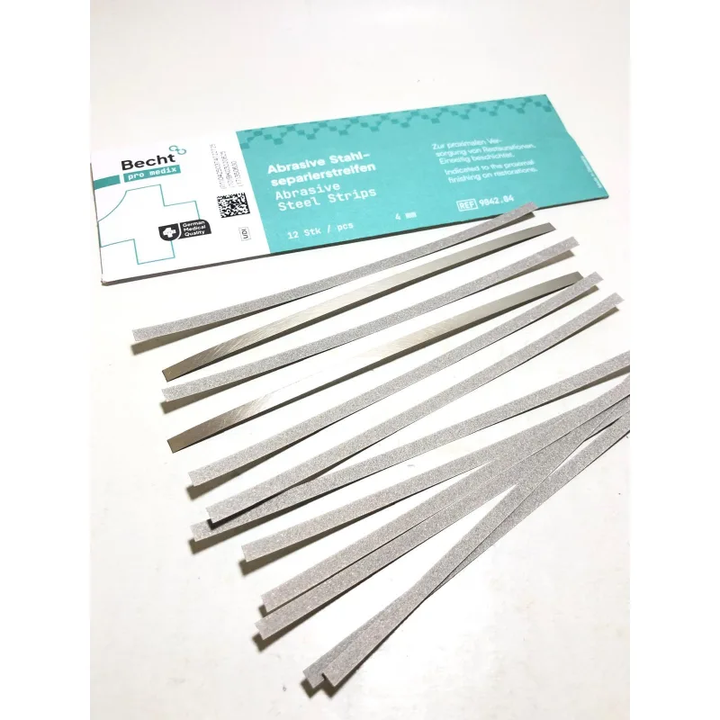 Becht Profident metal Amalgam zımparası tek taraflı 12 li paket 4 mm